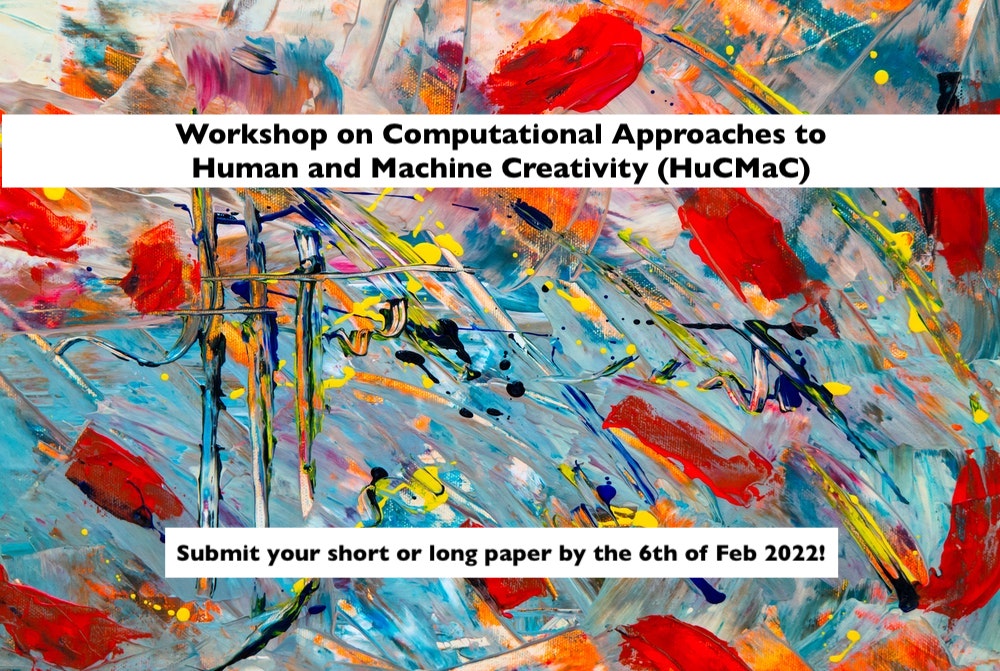 Workshop on Computational Approaches to Human and Machine Creativity ...
